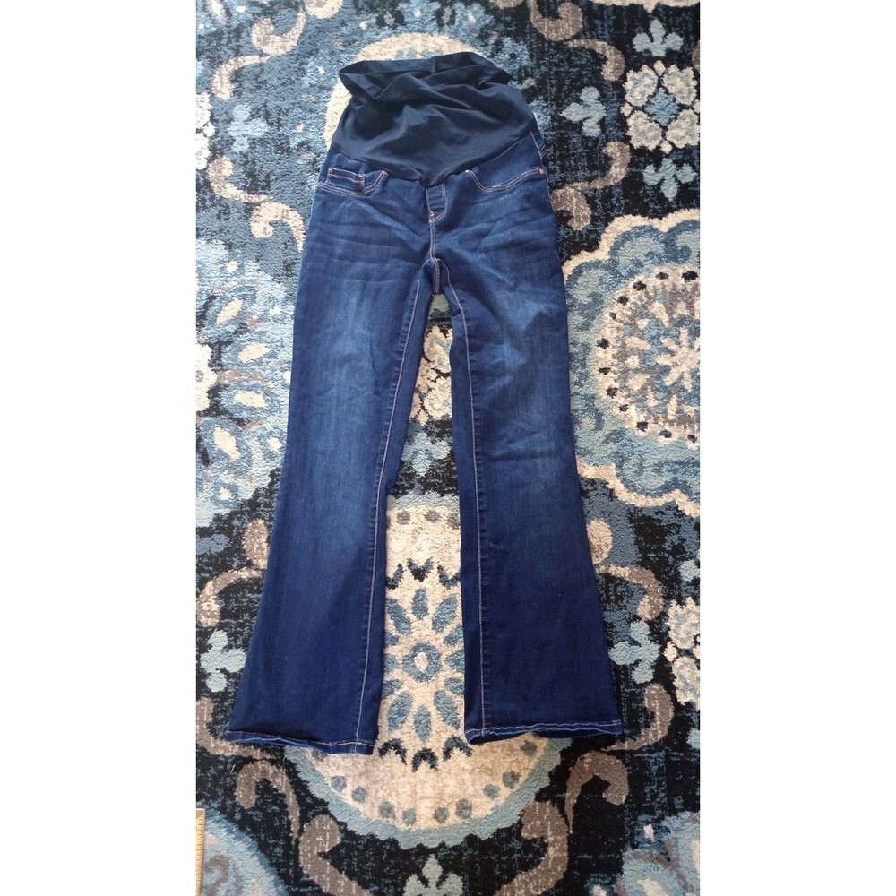 9TH & MAIN Maternity Jeans Womens Sz S Baby Bump Full Panel